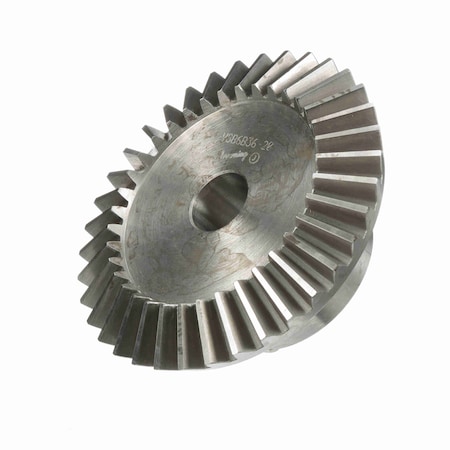 Browning Steel Minimum Plain Bore Bevel Gear - 20 Pa 6 Dp, YSB6B36-20 YSB6B36-20